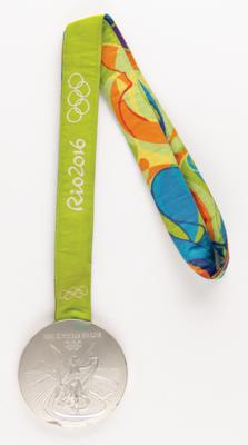 Lot #3111 Rio 2016 Summer Olympics Silver Winner's Medal for Wrestling - Image 2