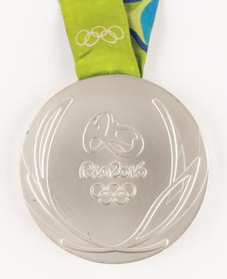 Lot #3111 Rio 2016 Summer Olympics Silver Winner's Medal for Wrestling - Image 3