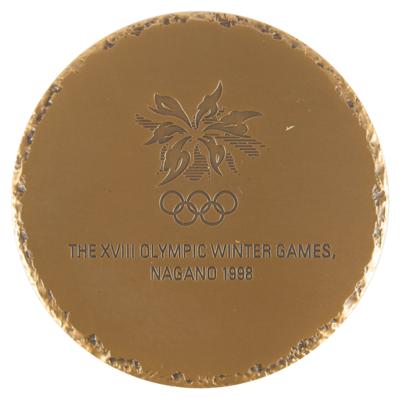 Lot #3152 Nagano 1998 Winter Olympics Bronze Participation Medal - Image 2