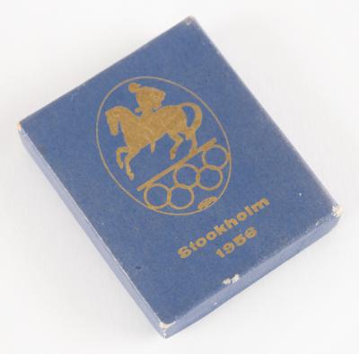 Lot #3131 Stockholm 1956 Summer Olympics Bronze Participation Medal - Image 2
