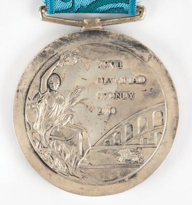 Lot #3103 Sydney 2000 Summer Olympics Silver Winner's Medal for Baseball - Image 3