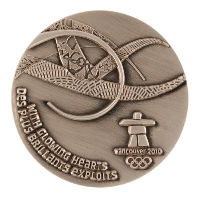 Lot #3158 Vancouver 2010 Winter Olympics Volunteer Participation Medal - Image 2