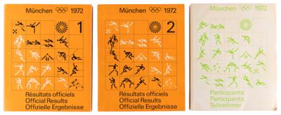 Lot #3356 Munich 1972 Summer Olympics (5) Souvenirs and Reports - Image 7