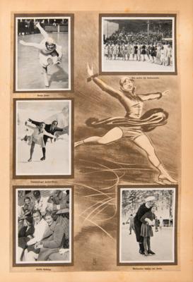 Lot #3324 Germany 1936 Summer and Winter Olympics (2) 'Complete' Photo Card Books - Image 6