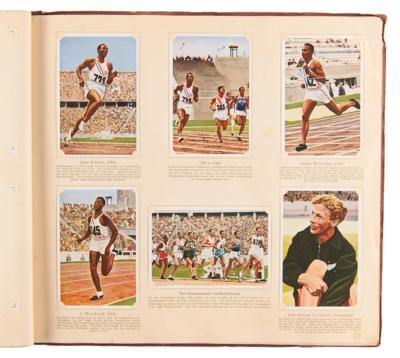 Lot #3324 Germany 1936 Summer and Winter Olympics (2) 'Complete' Photo Card Books - Image 8