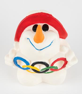 Lot #3358 Innsbruck 1976 Winter Olympics Mascot Souvenir - Schneemann the Snowman - Image 2