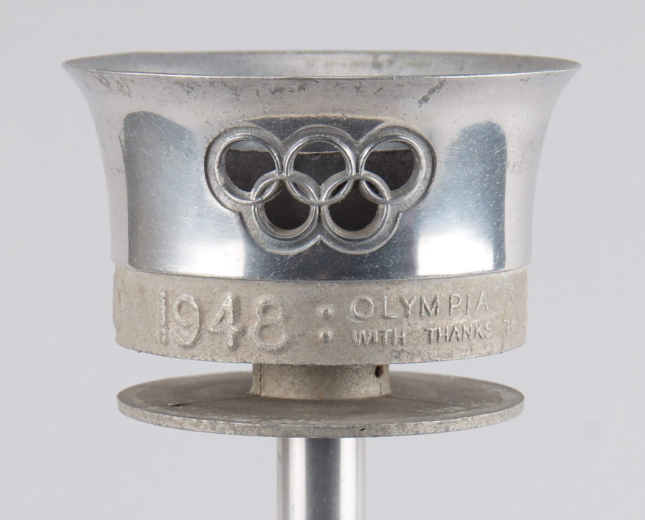 Lot #3002 London 1948 Summer Olympics Torch - Image 4