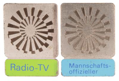 Lot #3208 Munich 1972 Summer Olympics (2) Badges - Image 1