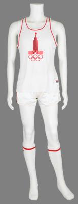 Lot #3364 Moscow 1980 Summer Olympics Torch Relay Uniform - Image 1