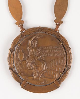 Lot #3082 Rome 1960 Summer Olympics Bronze Winner's Medal for Shooting - Image 4