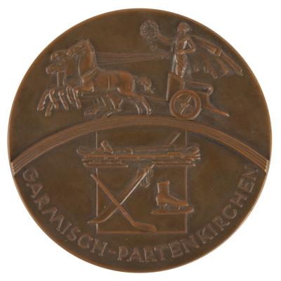 Lot #3067 Garmisch 1936 Winter Olympics Bronze Winner's Medal - Image 1