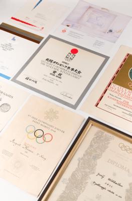 Lot #3160 Winter Olympics Collection of (10) Diplomas - Image 1