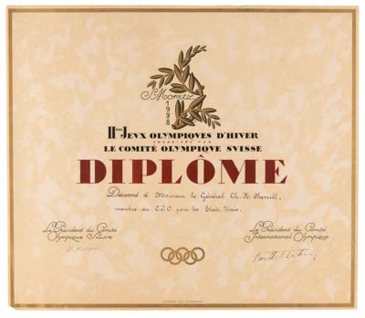 Lot #3160 Winter Olympics Collection of (10) Diplomas - Image 2