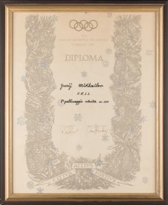 Lot #3160 Winter Olympics Collection of (10) Diplomas - Image 6