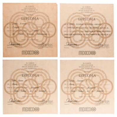 Lot #3161 Summer Olympics Collection of (19) Diplomas - Image 14