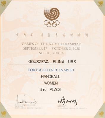 Lot #3161 Summer Olympics Collection of (19) Diplomas - Image 16