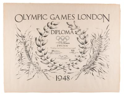 Lot #3161 Summer Olympics Collection of (19) Diplomas - Image 6