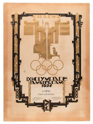 Lot #3161 Summer Olympics Collection of (19) Diplomas - Image 7