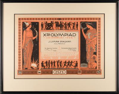 Lot #3161 Summer Olympics Collection of (19) Diplomas - Image 8