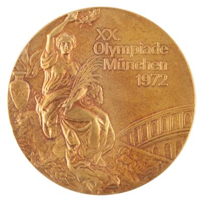 Lot #3089 Munich 1972 Summer Olympics Gold