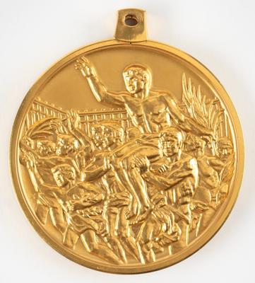 Lot #3084 Tokyo 1964 Summer Olympics Gold Winner's Medal for Fencing - Image 6
