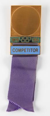 Lot #3084 Tokyo 1964 Summer Olympics Gold Winner's Medal for Fencing - Image 7