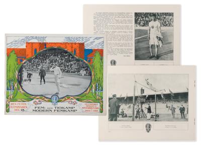 Lot #3305 Stockholm 1912 Summer Olympics Complete 24-Volume Magazine Set - Image 2
