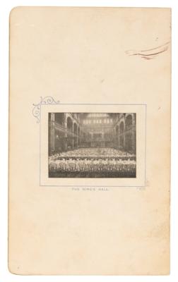 Lot #3282 London 1908 Olympics Multi-Signed (30+) Opening Banquet Menu - Image 3