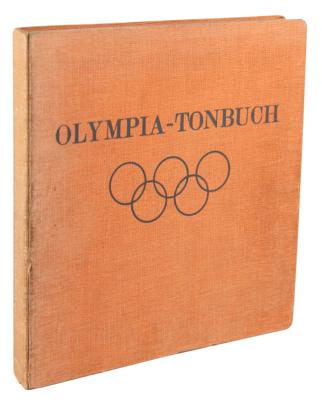 Lot #3323 Berlin 1936 Summer Olympics Book: The