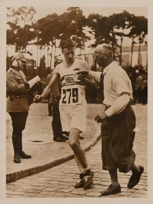 Lot #3328 Berlin 1936 Summer Olympics (8) Track Event Photographs - Image 5