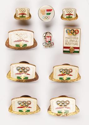 Lot #3229 Hungarian NOC Collection of (29) Summer and Winter Olympics Pins - Image 2