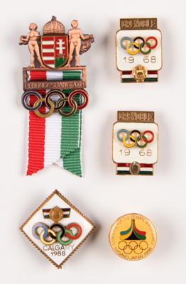 Lot #3229 Hungarian NOC Collection of (29) Summer and Winter Olympics Pins - Image 4