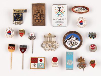 Lot #3230 Olympic Pin Collection
