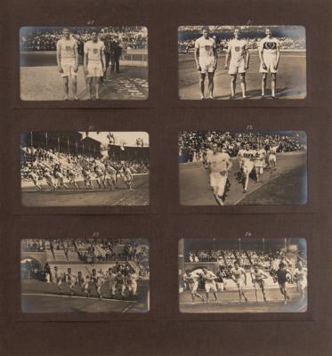 Lot #3306 Stockholm 1912 Olympics Collection of (240) Postcard Photographs, Highlighted by Jim Thorpe and the Debut of Women's Aquatics - Image 4