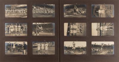 Lot #3306 Stockholm 1912 Olympics Collection of (240) Postcard Photographs, Highlighted by Jim Thorpe and the Debut of Women's Aquatics - Image 7