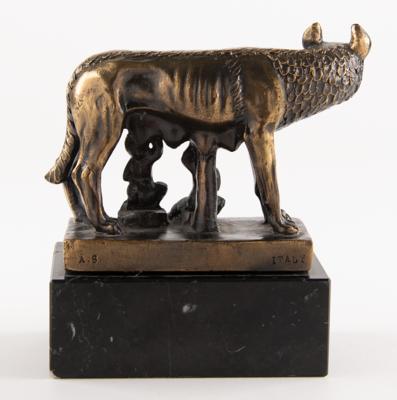 Lot #3349 Italian Olympic Committee 'Romulus and Remus' Sculpture - Image 2