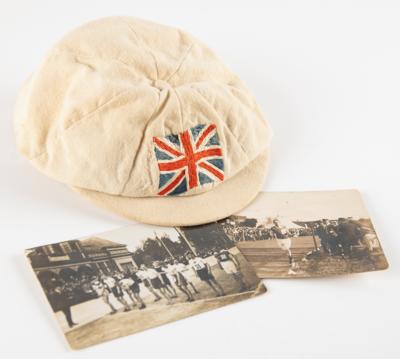 Lot #3303 London 1908 Olympics Great Britain Team Cap - Image 1