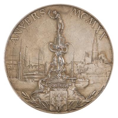 Lot #3057 Antwerp 1920 Olympics Gold Winner's Medal - Image 2