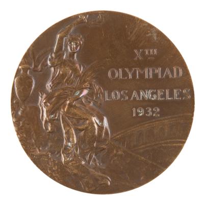 Lot #3064 Los Angeles 1932 Summer Olympics Bronze Winner's Medal - Image 1