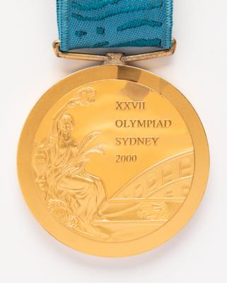Lot #3104 Sydney 2000 Summer Olympics Gold Winner's Medal for Taekwondo - Image 3