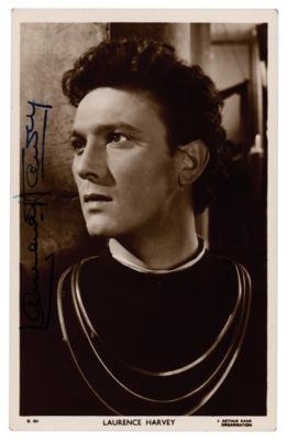 Lot #812 Laurence Harvey Signed Photograph - Image 1