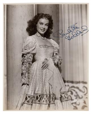 Lot #802 Paulette Goddard Signed Photograph - Image 1