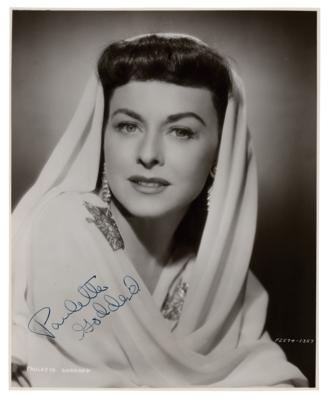 Lot #803 Paulette Goddard Signed Photograph - Image 1