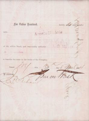 Lot #337 Spencer Trask Document Signed - Image 3