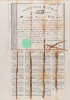 Lot #286 Michigan Central Railroad Bond - Image 2