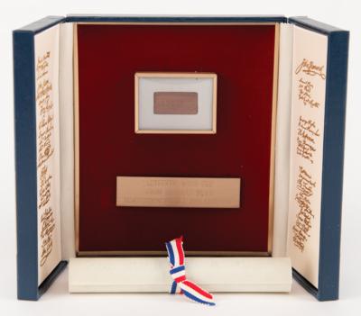 Lot #259 Independence Hall Wood Relic