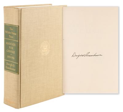 Lot #66 Dwight D. Eisenhower Signed Ltd. Ed. Book