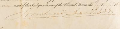 Lot #82 Andrew Jackson Document Signed as President - Image 3