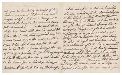 Lot #379 Lord Jeffrey Amherst Autograph Letter Signed - Image 2