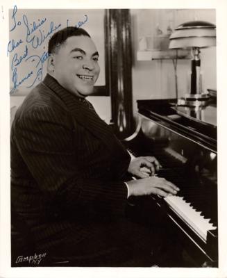 Lot #614 Fats Waller Signed Photograph - Image 1